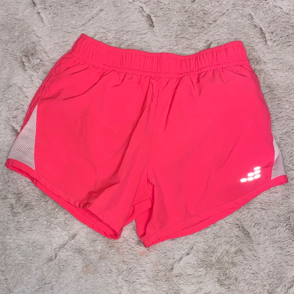 Girls Pink Athletic Shorts